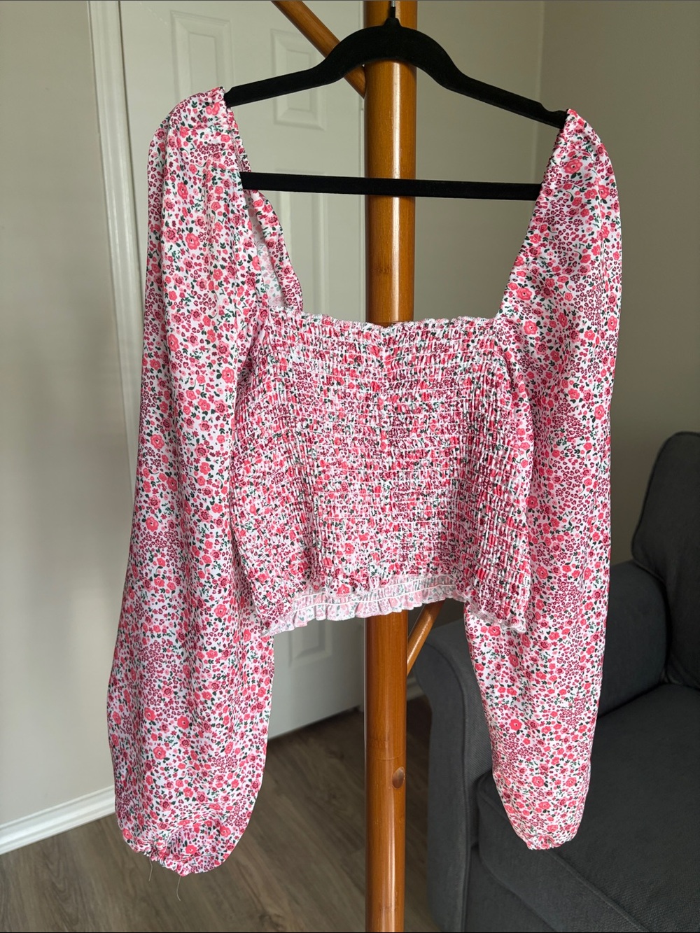 ❤️$18 RESA Floral Smocked Top XS